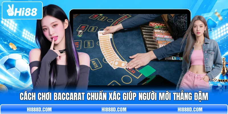 Cách Chơi Baccarat Chuẩn Xác Giúp Người Mới Thắng Đậm