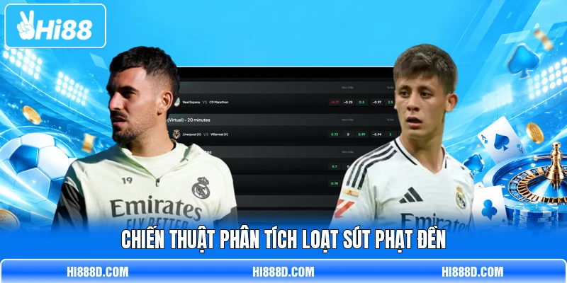 Chiến thuật phân tích loạt sút phạt đền