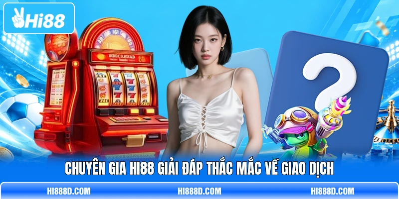 Chuyên gia HI88 giải đáp thắc mắc về giao dịch