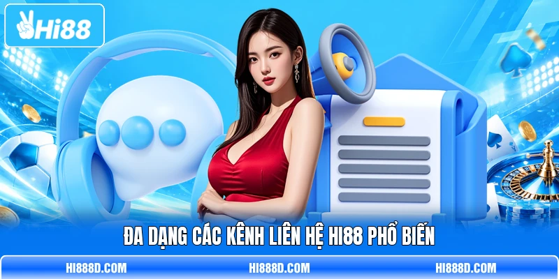 Đa dạng các kênh liên hệ HI88 phổ biến