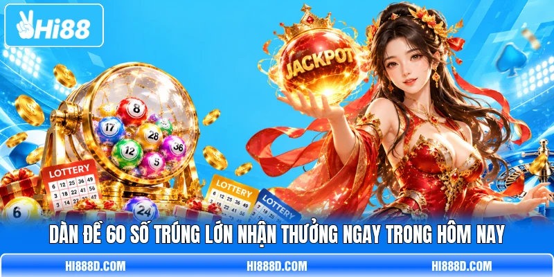 Dàn Đề 60 Số Trúng Lớn Nhận Thưởng Ngay Trong Hôm Nay