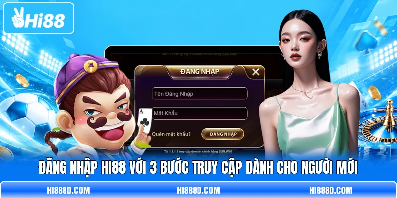 Đăng Nhập HI88 Với 3 Bước Truy Cập Dành Cho Người Mới