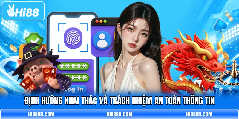 Định hướng khai thác và trách nhiệm an toàn thông tin