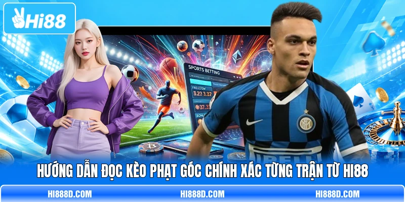 Hướng dẫn đọc kèo phạt góc chính xác từng trận từ HI88 Hướng dẫn đọc kèo phạt góc chính xác từng trận từ HI88