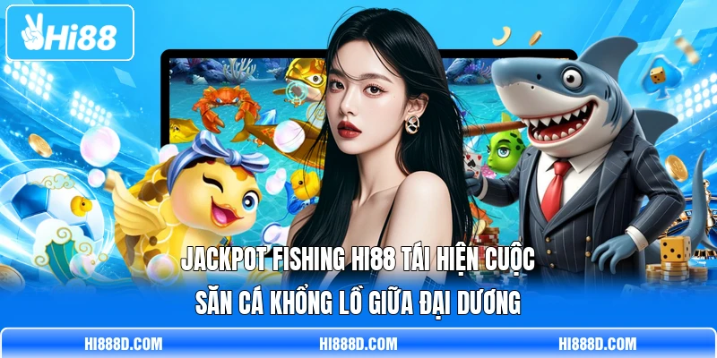 Jackpot Fishing HI88 tái hiện cuộc săn cá khổng lồ giữa đại dương Jackpot Fishing HI88 tái hiện cuộc săn cá khổng lồ giữa đại dương