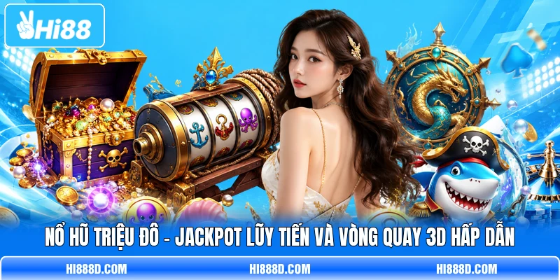Nổ Hũ Triệu Đô | Jackpot Lũy Tiến Và Vòng Quay 3D Hấp Dẫn