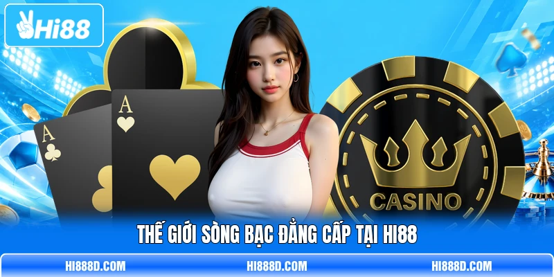 Thế giới sòng bạc đẳng cấp tại HI88