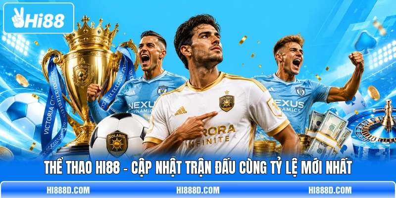 Thể Thao HI88 - Cập Nhật Trận Đấu Cùng Tỷ Lệ Mới Nhất