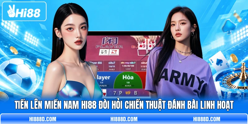 Tiến lên miền Nam HI88 đòi hỏi chiến thuật đánh bài linh hoạt